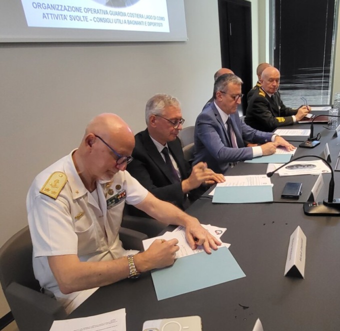 Approvato il protocollo per la sicurezza sul lago