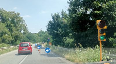 Continuano i lavori sul ponte di Cernusco: senso unico alternato fino a settembre
