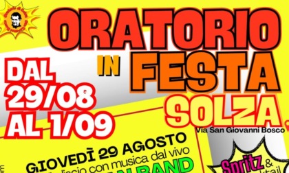 Tutto pronto per la Festa dell'oratorio di Solza