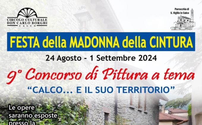 Al via il 9° concorso di pittura “Calco e il suo territorio”