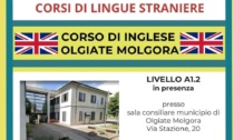 Olgiate Molgora, al via il corso di inglese