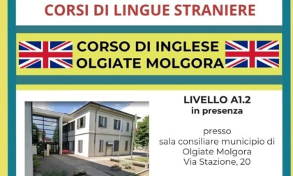 Olgiate Molgora, al via il corso di inglese