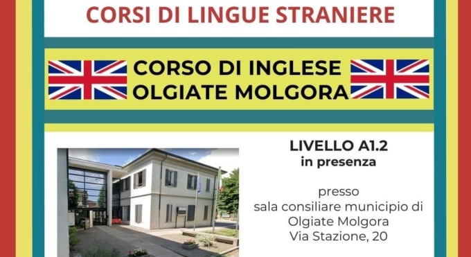 Olgiate Molgora, al via il corso di inglese