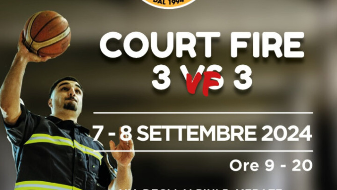 Fire Party 2024: aperte le iscrizioni al torneo di Basket 3×3