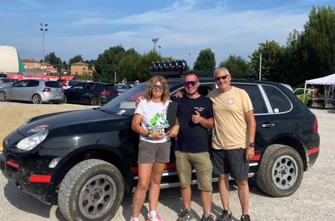 La Dakar arriva a Casatenovo, esposizione in Fiera della mitica Pajero