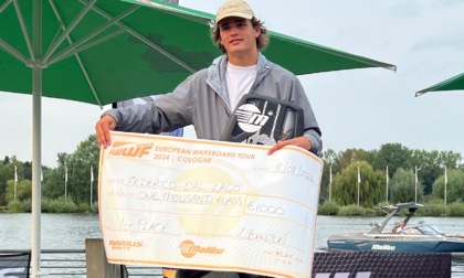 Wakeboard, successo del lecchese Federico Dal Lago all'European Pro Tour di Colonia