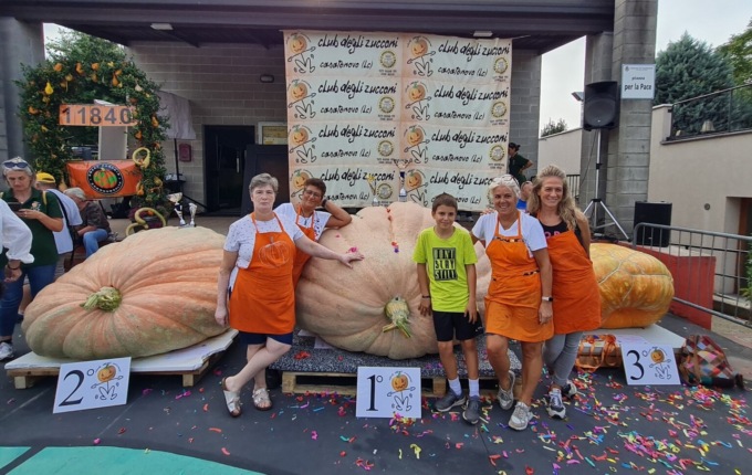 Casatenovo, la festa della zucca e il campionato della zucca gigante