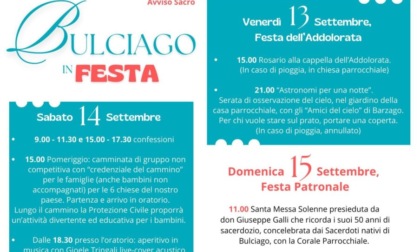 Per la festa patronale di Bulciago tornano anche i rioni