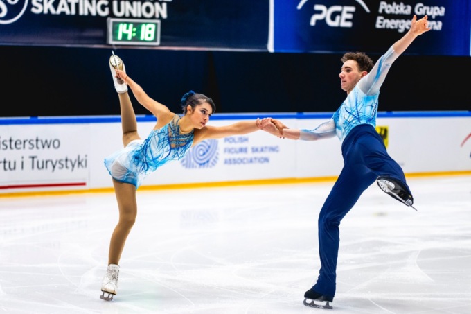 Pattinaggio di figura, il meratese Edoardo Comi trionfa al Diamond Spin di Katowice