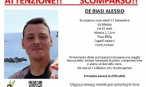 Scomparso da giorni, appello per ritrovare Alessio De Biasi