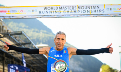 Aurelio Moscato trionfa ai Campionati del mondo master di corsa in montagna