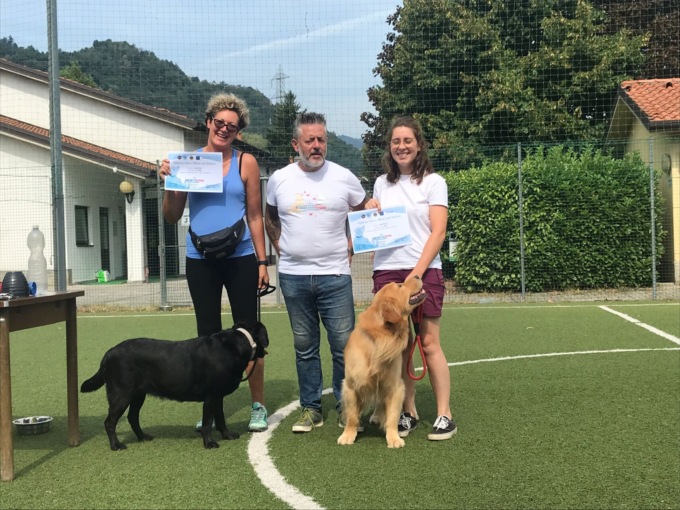 Airuno, ieri il 1° raduno regionale di cani allerta diabete