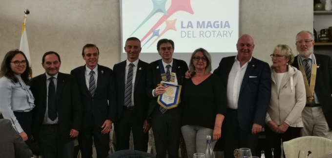 Serata con il Rotary Club Merate Brianza al Lido di Imbersago