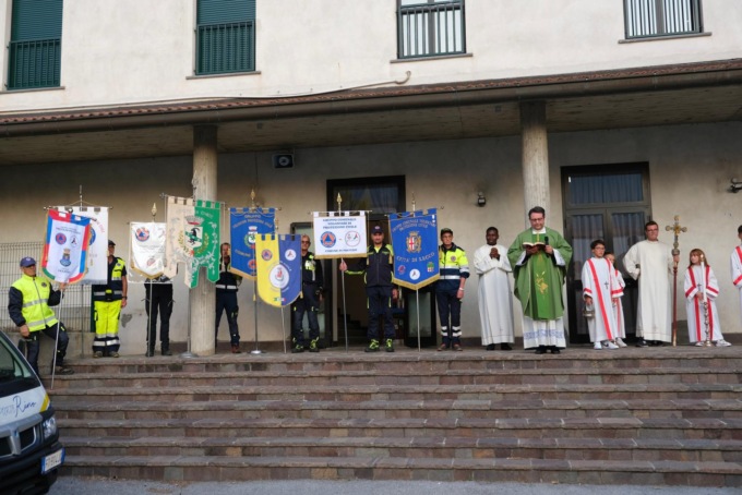 Protezione civile di tutta la provincia in festa per il patrono