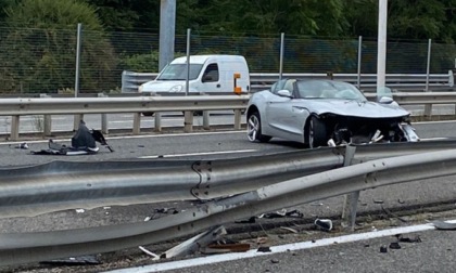 Testacoda in Tangenziale Est: strada chiusa e lunghe code in direzione Milano