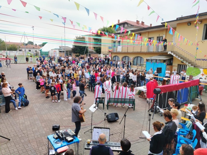 Festa dell’Oratorio di Lomagna: inaugurata la nuova tensostruttura