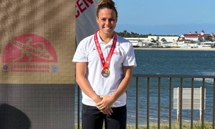 Anna Pirovano sul podio ai Campionati del mondo di salvamento in Australia