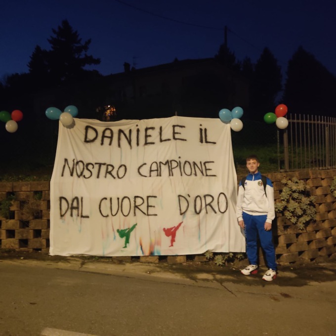 Nibionno, medaglia d’oro di Daniele Bressani ai Campionati del mondo Iku in Argentina