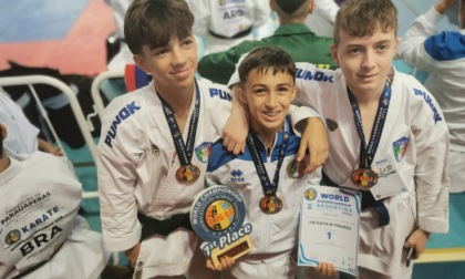 Nibionno, medaglia d'oro di Daniele Bressani ai Campionati del mondo Iku in Argentina