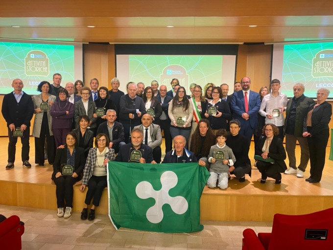 Attività storiche, premiate da Regione anche tre realtà meratesi