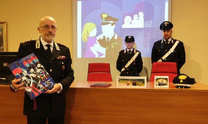 “I Carabinieri e i giovani”, presentato il Calendario storico dell’Arma