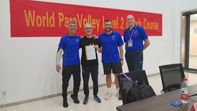 Sitting volley, il missagliese Massimo Beretta premiato in Cina