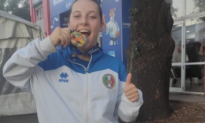 Karate, la barzaghese Martina Rigamonti medaglia d'oro ai campionati del Mondo Iku