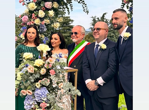 Matrimonio vip a Casatenovo con volti noti del mondo del calcio LE FOTO