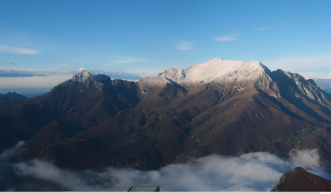 Prima spruzzata di neve sui monti, domani fiocchi a bassa quota