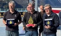 Il meratese Stefano Savelli sul podio della Para Sailing Cup - Trofeo Anmig