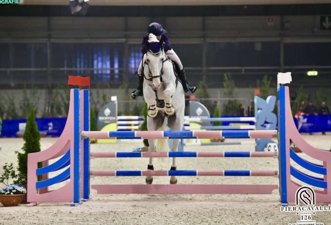 Salto ostacoli, Silvia Fognini sul podio alla Fieracavalli di Verona