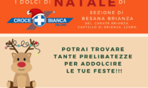 Mercatini di Natale e vendita di dolci con la Croce Bianca di Besana