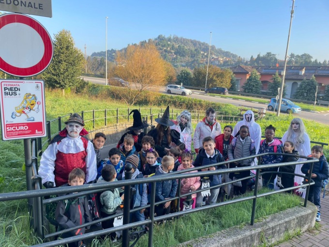 Un piedibus… da paura per Halloween