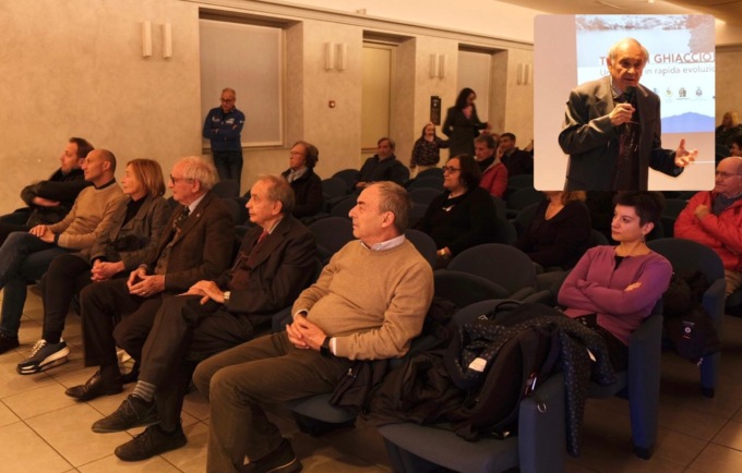 Ghiacciai e cambiamento climatico: l’incontro con il professor Smiraglia