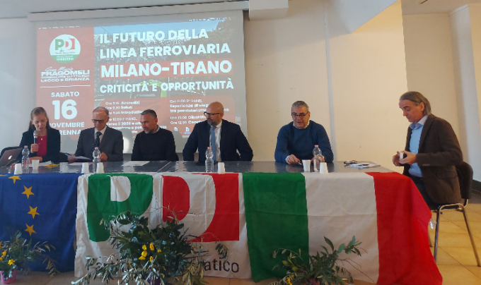Potenziamento della linea ferroviaria Milano Tirano: nel ’25 mesi di chiusure