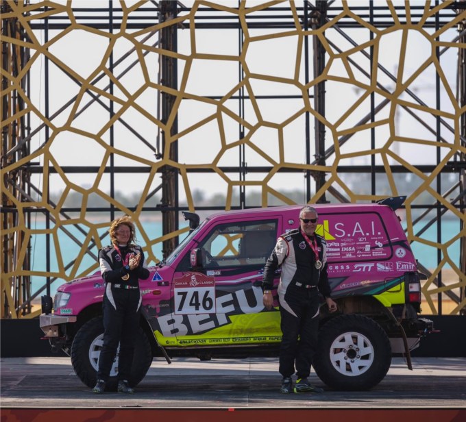 Dakar Classic, Ugo Bullesi e Myriam Manzoni pronti a partire per la mitica corsa di rally raid