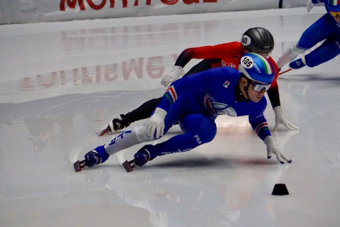 Short track, Lorenzo Previtali medaglia di bronzo con la staffetta azzurra