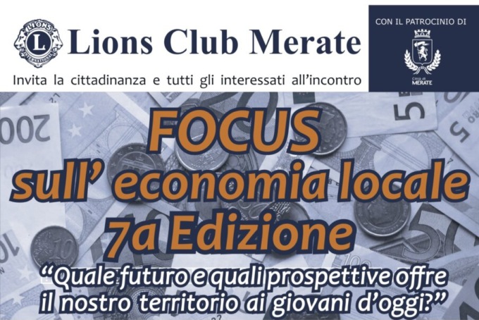 Un incontro per parlare di economia locale con il Lions Club Merate