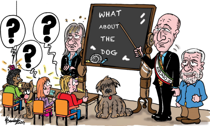 A scuola meno inglese e più… cani
