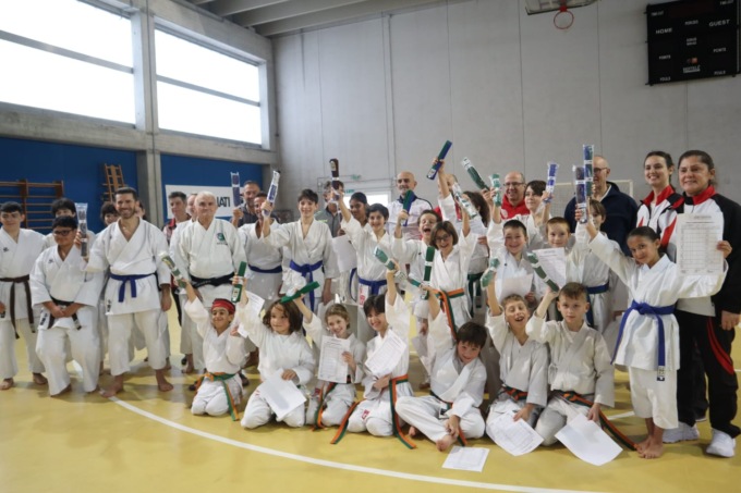 È tricolore lo stage della Reiwa Karate-Do Merate FOTO E VIDEO