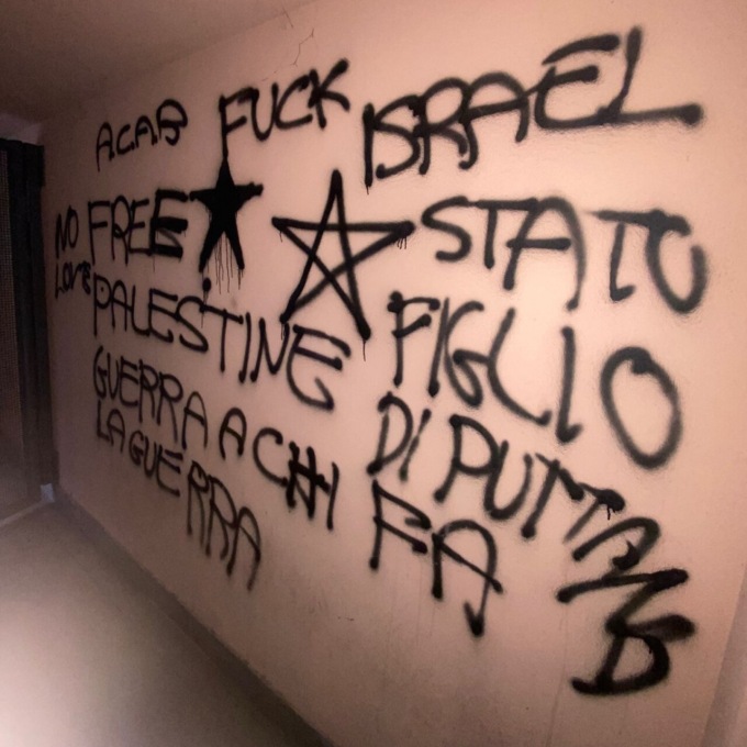 Imbrattano i muri, denunciati due minorenni LE FOTO