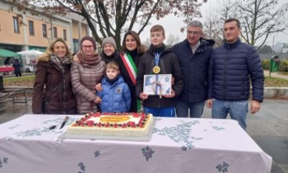 Daniele Bressani a 14 anni è campione nello studio e nello sport