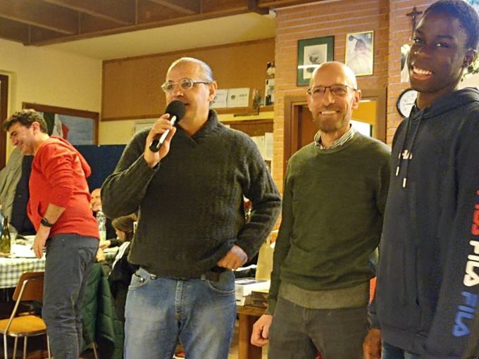 Pallavolo Missaglia, scambio di auguri alla baita degli Alpini con tutti gli atleti e lo staff