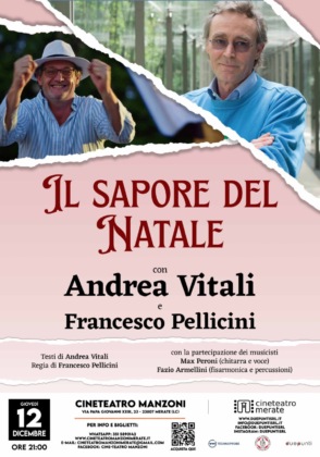 Il sapore del Natale a teatro con Andrea Vitali