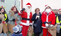 Il Piedibus di Casatenovo ha imbarcato Babbo Natale FOTO e VIDEO