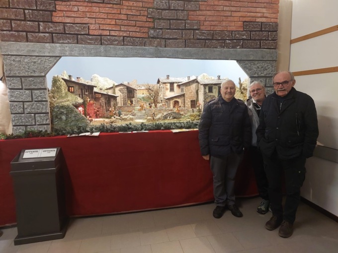 Nel presepe dell’oratorio di Olgiate, il ricordo di Remo Cerletti