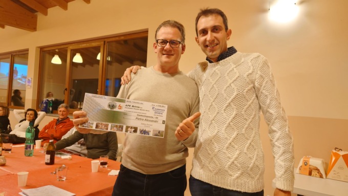 Aps Brivio, cena di fine stagione: le premiazioni ai primi classificati nel campionato sociale