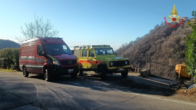 Ferito nel bosco, è gravissimo