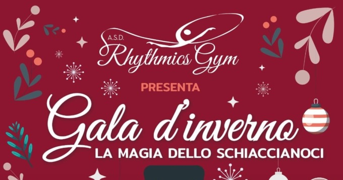 Asd Rhythmics Gym presenta Gala d’Inverno, il saggio con la magia del Natale
