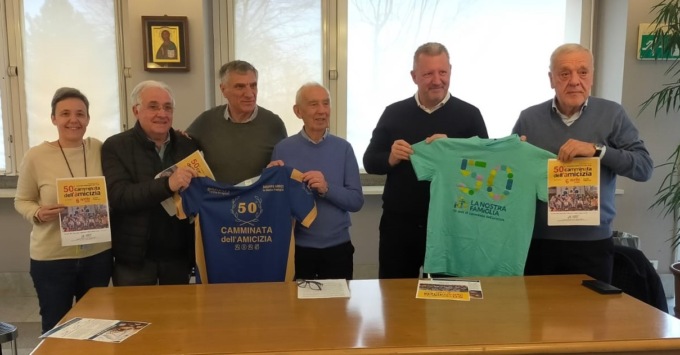 Presentata la cinquantesima edizione della Camminata dell’Amicizia